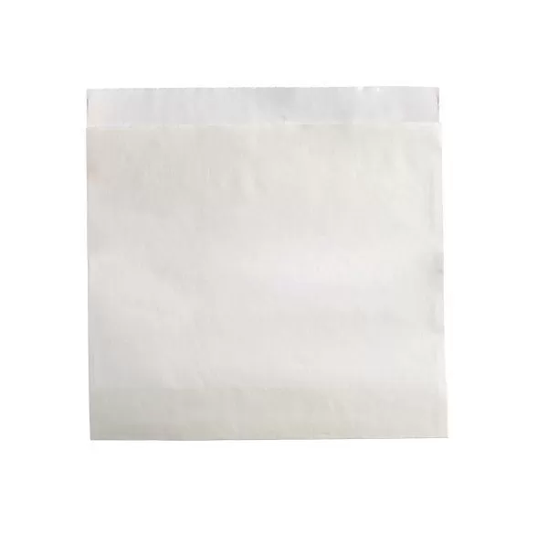 Бумажный уголок белый 175х175 жиростойкая бумага  (40 г/кв.м) (100шт/уп) (2500шт/кор)